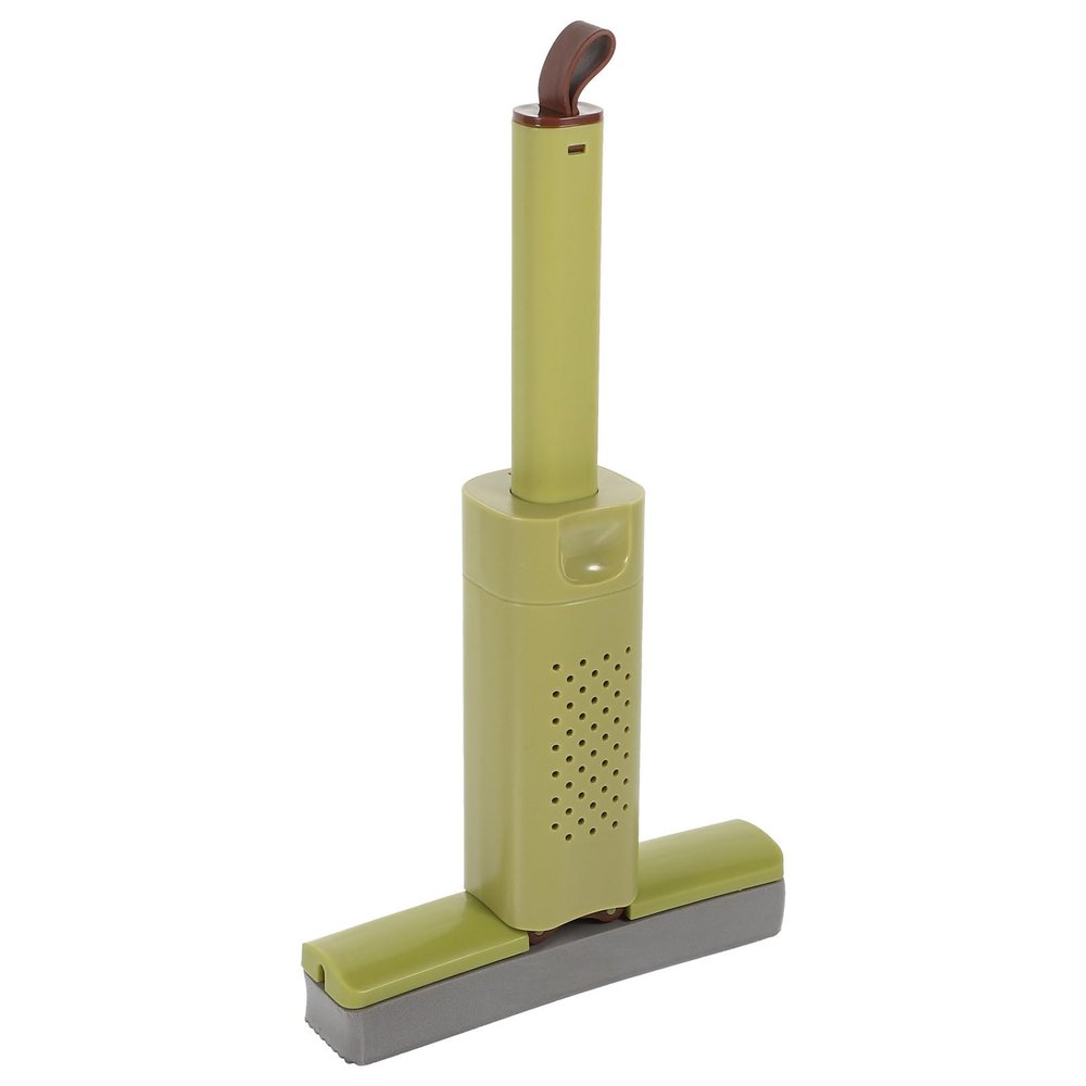 TOVINANNA Portable Mini Sponge Mop Handheld Folding Collodion Mop for Kitchen Bathroom Floor Cleaning with Self-Squeeze Function, Small Size for Home and Office Use