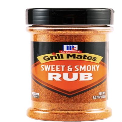 McCormick Grill Mates Seasonings & Rubs - 1 container (Sweet & Smoky 5.37oz)