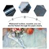 HINTRMENT Waterproof Cellophane Wrapping Paper 43x55cm 100pcs Blue Bouquet Flower Wrap DIY Packaging Paper and Floral Arrangement view 3