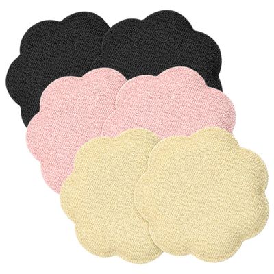 Baluue 3 Pairs Forefeet Pads Grips High Heel Cushion Inserts Anti-Slip Ball of Foot Cushions for Womens Shoes Relief and Prolonged Standing Support