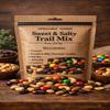 Sweet & Salty Trail Mix, 8 oz Gourmet Nut & Chocolate Snack Mix with Peanuts, Almonds, Cashews, Raisins & Candy-Coated Chocolates Premium Fresh Snack Blend, Perfect for Hiking, Gifts & Everyday Snacking view 1