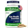 14-in-1 Eye Vitamins for Seniors & Adults Lutein & Zeaxanthin Supplements with Astaxanthin, Zinc, Copper, Riboflavin for Vision Support, Eye & Retina Protection, Black Currant Extract 60 Capsules view 1
