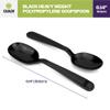 CIAO! Heavy Duty Black Polypropylene Disposable Soup Spoons, Foodservice Bulk Pack 1,000 Count view 4