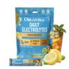 Organika Electrolyte Drink Mix Hydration Powder with Prebiotic Fiber & Vitamin C, 0g Sugar, Lemon Iced Tea Flavor, 20 Single-Serve sachets view 1
