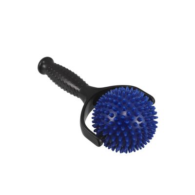 CALLARON Athlete Muscle Roller Stick with Spiky Balls, Large Handheld Yoga Massage Roller for Muscle Knot Relief, Trigger Point Therapy for Back, Legs, and Calves, Portable Workout Tool