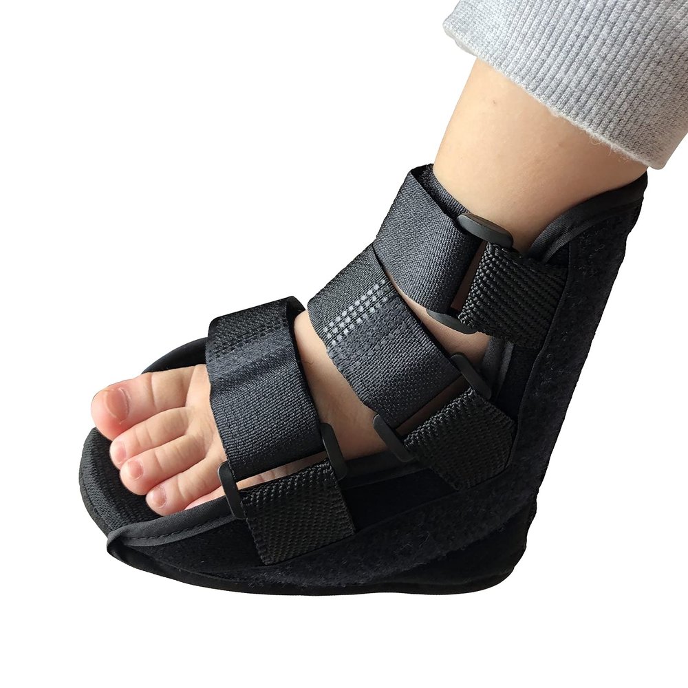 1Pcs Drop Foot Brace for Kids Toddler Ankle Foot Orthotics Night Splint, Baby Functional Orthotics & Foot Stabilizer, Improves Standing or Walking (22CM)