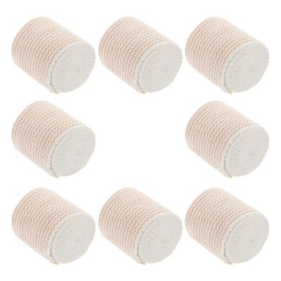 SUPVOX 8pcs Athletic Elastic Bandage Wraps 5cm X 4.5m Cotton Sports Tape with Hook and Loop Closure Breathable Compression Support for Wrist Ankle Knee Injury Prevention