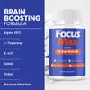 (3 Pack) Focus Max Capsules, FocusMax Brain Supplement Pills Advanced Maximum Strength Formula for Mental Clarity, Attention, Sharp Memory, Calm Mind Mood, Health & Wellness Support Capsulas (180 ct) view 2