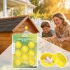 Pet Odor Absorber - 8 Piece Long-Lasting Scented Freshener for Closets with Lemon Peach | Wardrobe Odor Absorber featuring Spherical Design, Furniture Carpet Bathroom Bedroom Kitchen Small Multi Pack view 3