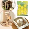 Pet Odor Absorber - 8 Piece Long-Lasting Scented Freshener for Closets with Lemon Peach | Wardrobe Odor Absorber featuring Spherical Design, Furniture Carpet Bathroom Bedroom Kitchen Small Multi Pack view 4