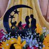 TiTaicor Personalized God Bless Cake Topper, Baptism Toppers, CommunionToppers, Dedication Cake Topper for Birthday Proposal Engagement Wedding Anniversary Bridal Shower Party Supplies. view 4