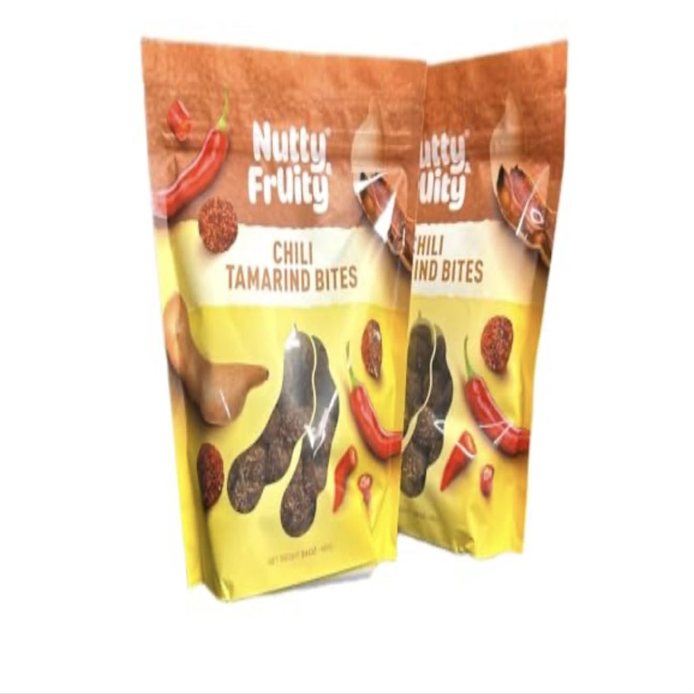 (2 Pack) Nutty and Fruity Chili Tamarind Bites 24oz each, Total 48oz