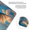 Sea Sunset Flying Dragon Bathroom Scale for Body Weight Bathroom Weighing Scales with Back Lit LED Display Sturdy Tempered Glass Body Weight Bathroom Scale 400lb Weighing view 4