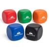 100 Sets Custom Stress Relief Foam Cubes with Logo, Bulk Rounded Square Personalized Hand Squeezers, Professional Anxiety Relief Tools for Corporate Events, Office, Trade Show Promotional Gifts (100) view 4