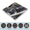 Black Cats Lying on The Piano Keyboard Bathroom Scale for Body Weight Bathroom Weighing Scales with Back Lit LED Display Sturdy Tempered Glass Body Weight Bathroom Scale 400lb Weighing view 3