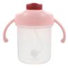 OSOLADY Weighted Sippy Cup with Straw and Lid 300ml Spill Proof Drinking Cup for Elderly Dysphagia Patients Hospital Use Two Handle Handicap Drinking Aid view 1