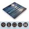 Night Ocean Bathroom Scale for Body Weight Bathroom Weighing Scales with Back Lit LED Display Sturdy Tempered Glass Body Weight Bathroom Scale 400lb Weighing view 3