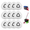 12 Pack Mop Heads Replacements, EasyWring Mop Head Refills for Ocedar Mop Systems, Microfiber Swivel Mop Replace Heads, Deep Cleaning Machine Washable and Easy to Replace view 1