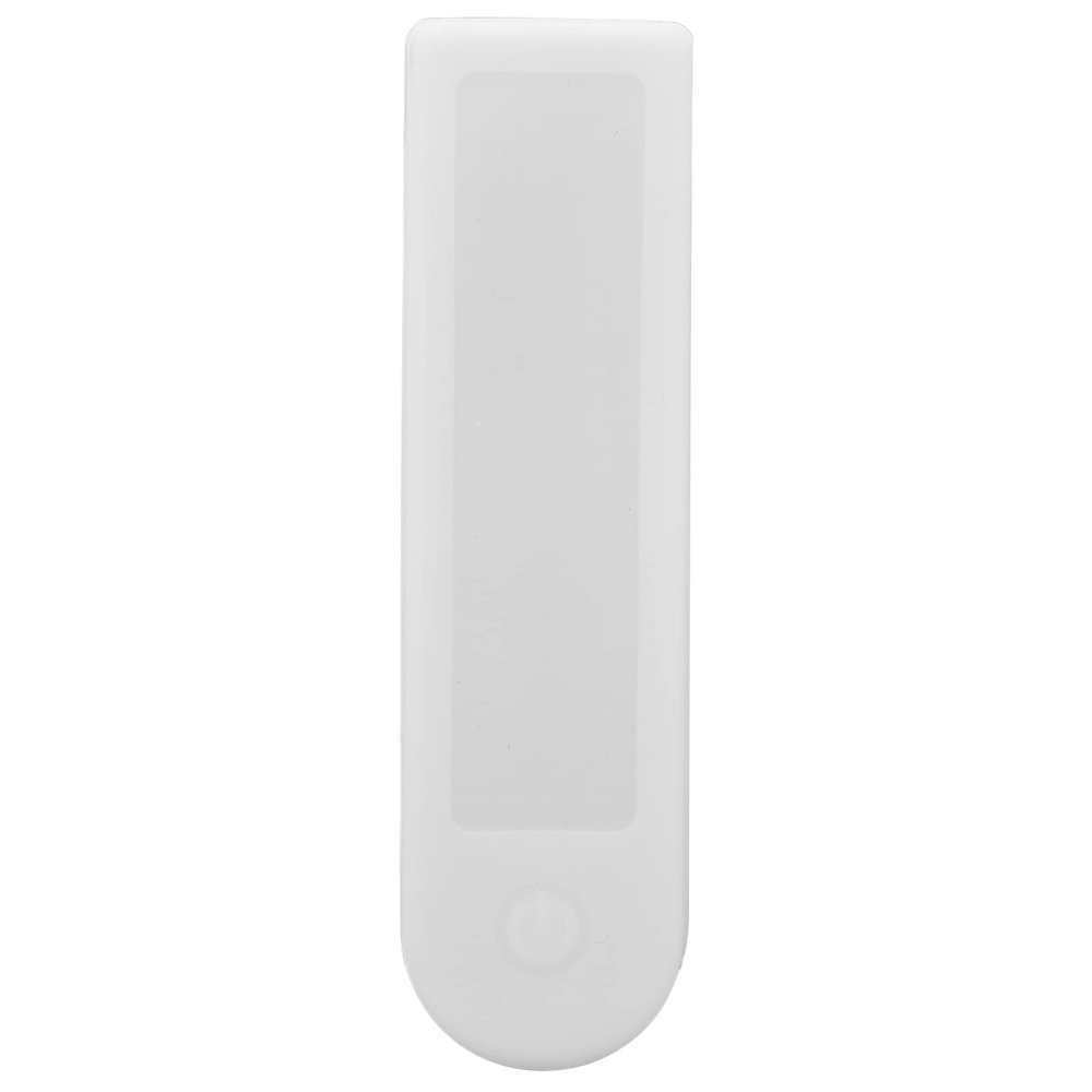 POENVFPO Electric Scooter Instrument Cover, Water Proof Dustproof Shockproof Silicone Protective Cover with Clear View Panel, for 1st Gen and 2nd Gen Scooter Pro Universal Model (White)