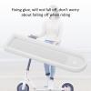 POENVFPO Electric Scooter Instrument Cover, Water Proof Dustproof Shockproof Silicone Protective Cover with Clear View Panel, for 1st Gen and 2nd Gen Scooter Pro Universal Model (White) view 4