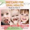 Foam Toothpaste Kids 2 Pack, Toddler Foam Toothpaste with Fluoride Kids Foaming Toothpaste with Fruit Flavor Ultra-fine Mousse Foam Toothpastes Anti-Cavity for Kids Ages 3+ Strawberry & Watermelon view 4