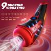 2026 New Enhanced Version Hands Free Male Masterburbatar, 9X Speed & Extension Adjustment & Foldable Handle C7283M view 3