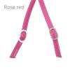 12 Pair Women's High Heel Shoe Accessories - Anti-Skid Ankle Belts with Adjustable Metal Tip Laces(Rosd red) view 2