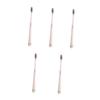 balacoo Adult Soft Bristle Toothbrushes 5pcs Small Head Triple Spiral Bristles Oral Cleaning for Sensitive Teeth Mixed Colors Random Color view 1