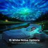 COOLNIGHT White Noise Sound Machine & Spectral Atmosphere Projector, 15 Soothing Pure Music & Nature Sounds, Premium Consumer Electronics Sleep Aid view 4