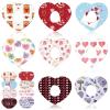 32 Pack Adhesive Patches Compatible with Dexcom G7, CGM Sensor Patches Butterfly Flower Heart Glucose Sensor Covers Over Patches Stickers Waterproof and Sweat-Proof view 1