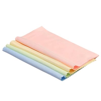10pcs Glasses Cleaning Cloth Lens Cloth Wipes For Home Clean Fabric 14*14cm Professional