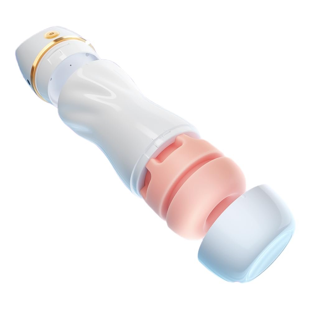 2026 New Enhanced Version Hands Free Male Masterburbatar, 9X Speed & Extension Adjustment & Foldable Handle C6718X