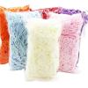 Anenog Gift Basket Filler 300g Colorful Shred Crinkle Paper Raffia Shredded Confetti Birthday Gift Box Filling Material DIY Packaging Decor(Clear) view 4