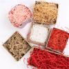 Anenog Gift Basket Filler 300g Raffia Paper Raffia Stuffing DIY Wedding Party Gift Box Candy Material Packaging Filling Decoration Crepe Paper(Royal blue) view 4