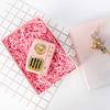 Anenog Gift Basket Filler 200g Shredded Paper Wavy Fold Paper Lafite Wedding Gift Box Decor Raffia Grass Gift Box Filler Fruit Packaging(Orange red) view 4