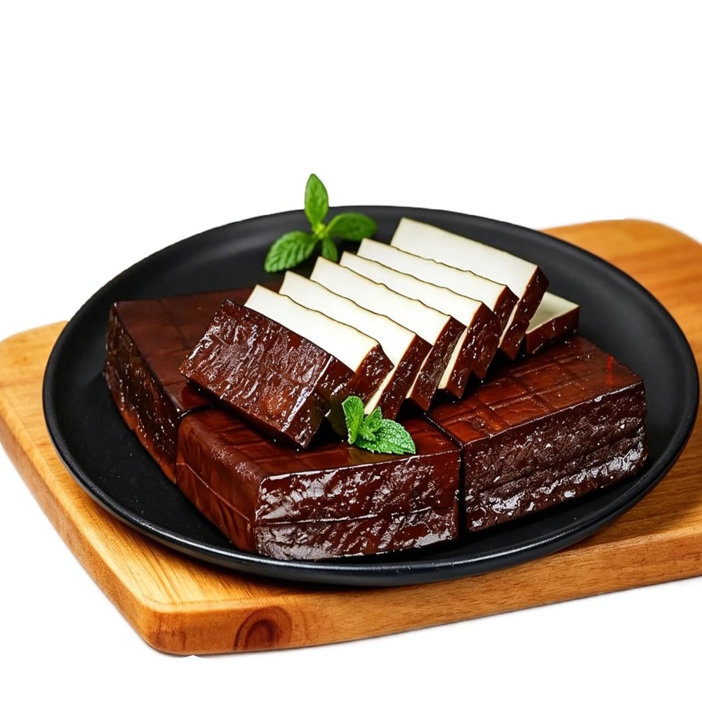 Smoked Tofu (250g/8.8oz) Baked Tofo | Premium Baked & Fried Bean Curd Made From Soybeans, Ideal for Asian Vegetarian Cuisine