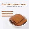 Smoked Tofu (250g/8.8oz) Baked Tofo | Premium Baked & Fried Bean Curd Made From Soybeans, Ideal for Asian Vegetarian Cuisine view 4
