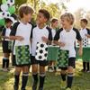Garneck 12Pcs Soccer Goodie Bags: Paper Party Favor Treat Snack Bags Gift for Birthday Team Sports Candy Small Toys Classroom Prizes Kids Assorted view 4