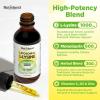 Liposomal L-lysine Monolaurin Liquid Drops, Lysine 1000MG Supplement for Adults & Kids, Echinacea & Elderberry with Vitamin C & D3, Zinc, for Lip & Skin Health, Collagen & Immune Support, 4 Fl Oz view 3