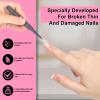 Nail Repair Patches for Damaged Nails - 6 Sizes Clear Nail Shaped Repair Sheets, Fixation & Isolation Layer, Protective Layer for Acrylic, Invisible Instant and Easy to Use 26 Pcs (590 units) view 3