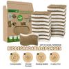 18 Pack Natural Kitchen Sponges, Biodegradable & Compostable | Non-Scratch Cellulose Coconut Fiber Sponges for Dishes, Pots & Pans | Eco-Friendly Cleaning Sponge (18) view 3