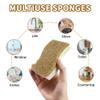 18 Pack Natural Kitchen Sponges, Biodegradable & Compostable | Non-Scratch Cellulose Coconut Fiber Sponges for Dishes, Pots & Pans | Eco-Friendly Cleaning Sponge (18) view 4