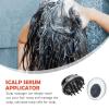Cabilock Scalp Applicator Comb with 14 Rollers Hair Massage Brush Hair Growth Serum Applicator for Scalp Treatment Massage Tool for Wellness and Relaxation view 3