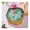 Anenog Gift Basket Filler Diy Paper Raffia Shredded Paper, 300g Bag, Confetti Gift Box Filling Material, Wedding Wedding Home Decoration(Clear) view 4