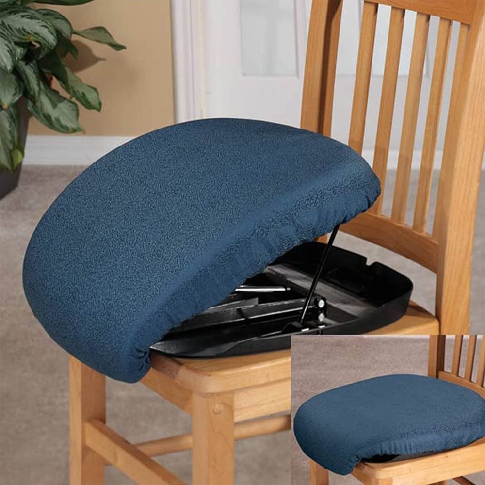 Seat Assist Cushion, Portable Self-Help Lifting Device for Seniors, Memory Foam Support Pad for Easy Sitting and Standing, Uplift Aid for Elderly and Disabled