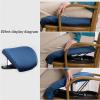 Seat Assist Cushion, Portable Self-Help Lifting Device for Seniors, Memory Foam Support Pad for Easy Sitting and Standing, Uplift Aid for Elderly and Disabled view 4