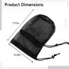 Vestamore Black Dog Face Protector XL, Mesh Cover, 17.7 X 16.5 in, Outdoor Defense Against Insect Bites and Harmful Substances view 3