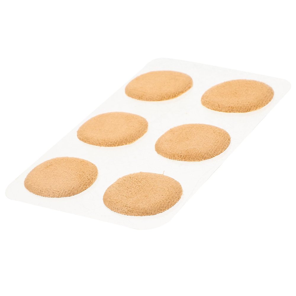 Angoily 6pcs Silicone Wear-Resistant Heel Cushions for Women and Men Relief Heel Pads for High and Ice Skates Breathable Anti-Friction Shoe Inserts for Foot Comfort