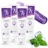 7-Pro Whitening Toothpaste with 7 Probiotics, Advanced Stain Removal Formula for Gum Health, Purple Burst Beads for Fresh Breath, Fluoride-Free & Enamel Safe (4 PCS) view 1