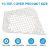 2 Pack Filter Side Cover Compatible with Resmed AirSense 10/AirStart 10/AirCurve 10 19729 Filter Cap for CPAP Autoset VPAP Machines Universal Plastic Replacement White view 4
